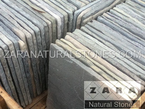Imperial Black Tumbled Flagstone Pavers