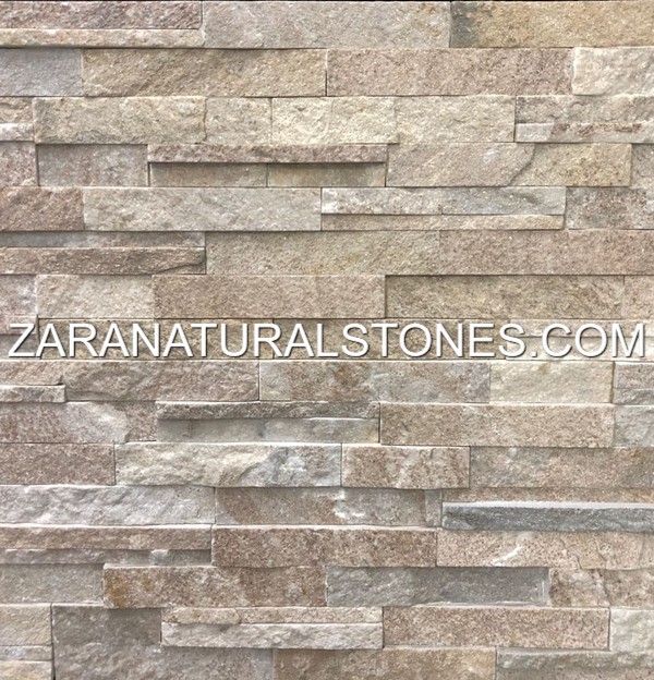 Sandy Grain Decorative Wall Stone Veneers