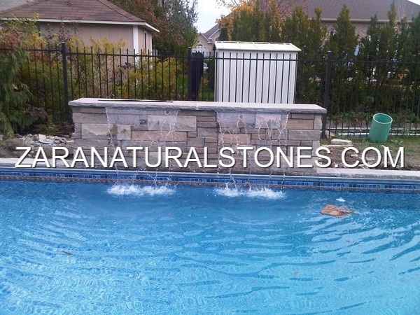 Silver Grey Natural Stone Jumbo Slabs