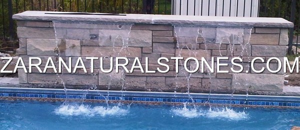 Silver Grey Natural Stone Jumbo Slabs