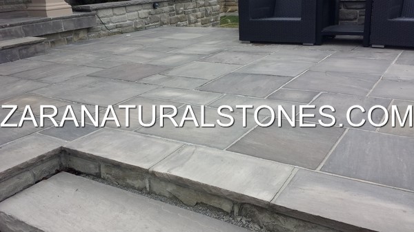 Slate Grey Flagstone Pavers