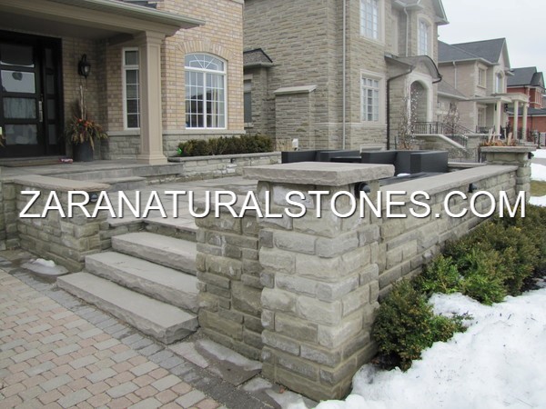 Slate Grey Flagstone Pavers