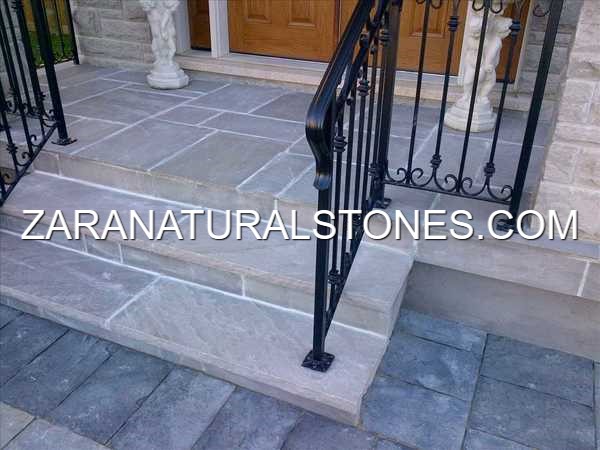 Slate Grey Flagstone Pavers