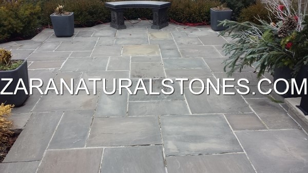 Slate Grey Flagstone Pavers