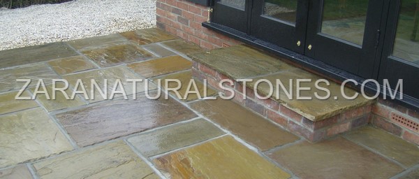 Lavender Tumbled Flagstone Pavers