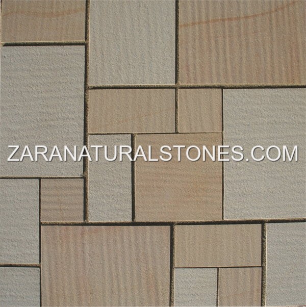 Ivory Classic Flamed Flagstone Pavers